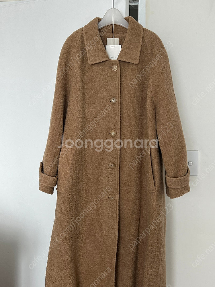 모네 캐롤 카멜 코트 MONE Carol camel coat--7
