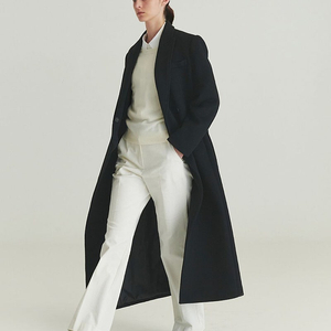 Levar 르바 캐시미어 로브 코트 (블랙) cashmere robe coat