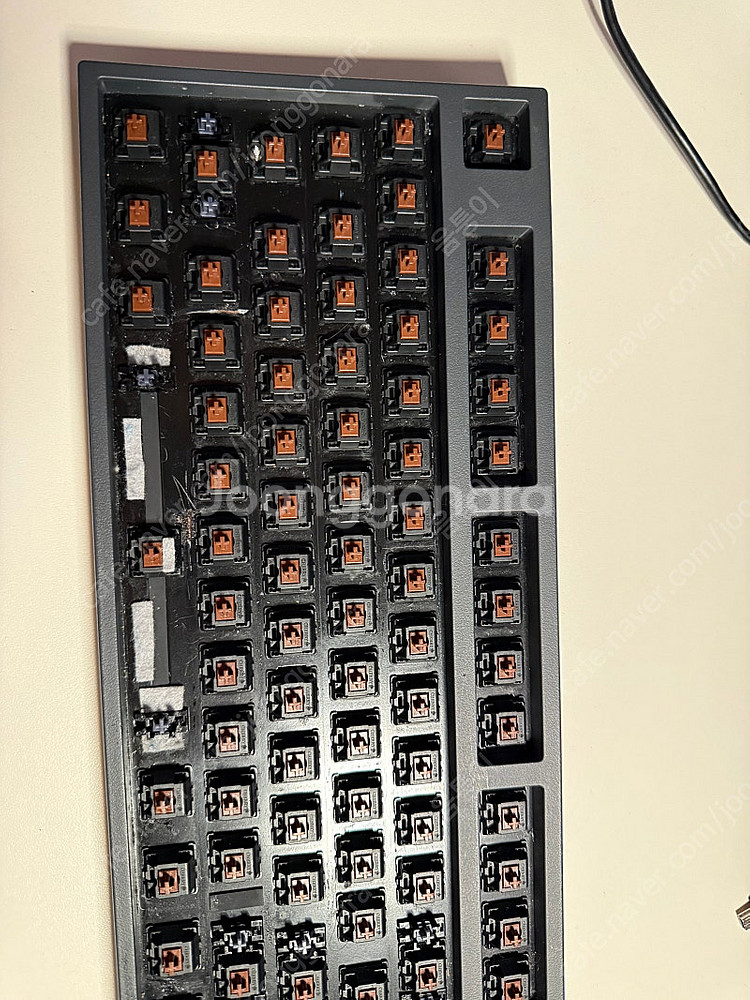 레오폴드 FC900R 갈축 키캡제외하고 키보드 팝니다--2