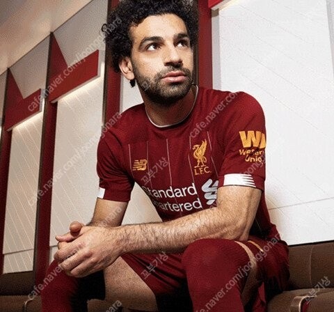 리버풀 1920 liverpool home 홈 반팔 살라 마네 레플리카 뉴발란스 축구 유니폼 해외 라지 L 노마킹