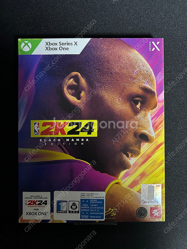 Xbox NBA 2K24 블랙 맘바 에디션--0