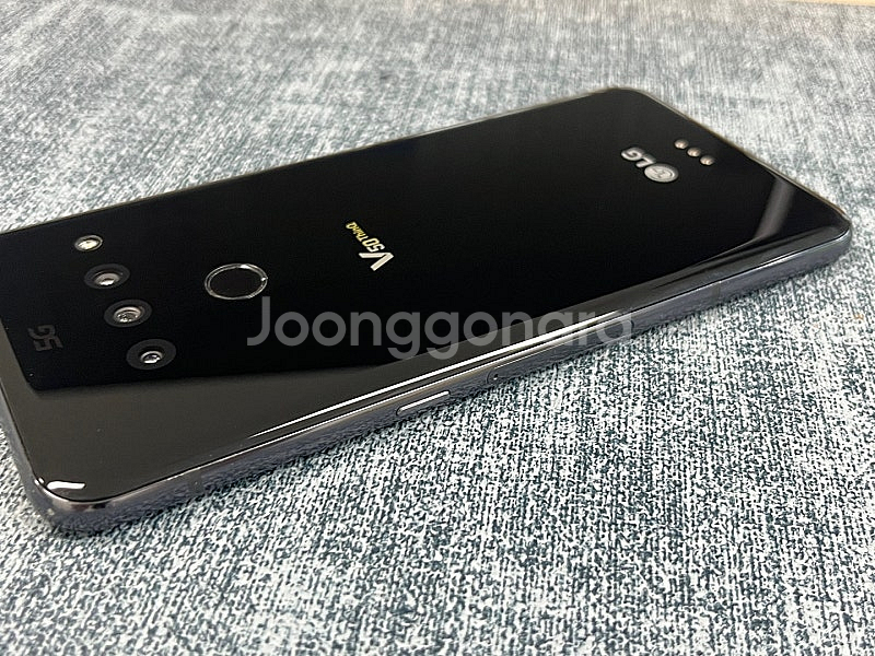 LG V50 블랙 128G 미세잔상 미파손 깨끗한 가성...--5