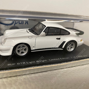 스파크 1/43 포르쉐 RUF (RUF BTR Light Weight Limited Edition 1 of 1,000pcs)