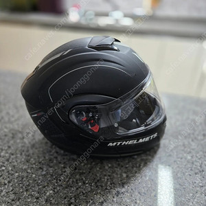 MT HELMETS 레이스라인 무광 블랙 / 그레이 오토바이 헬맷 중고 판매힙니다