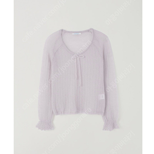 타낫 T/T Mohair lace knit (lavender)