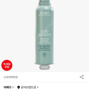 아베다 스칼프 솔루션 밸런싱 샴푸 200ml