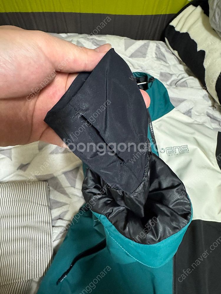 엘나스 보드복자켓 스키복 상의 거의새것--3