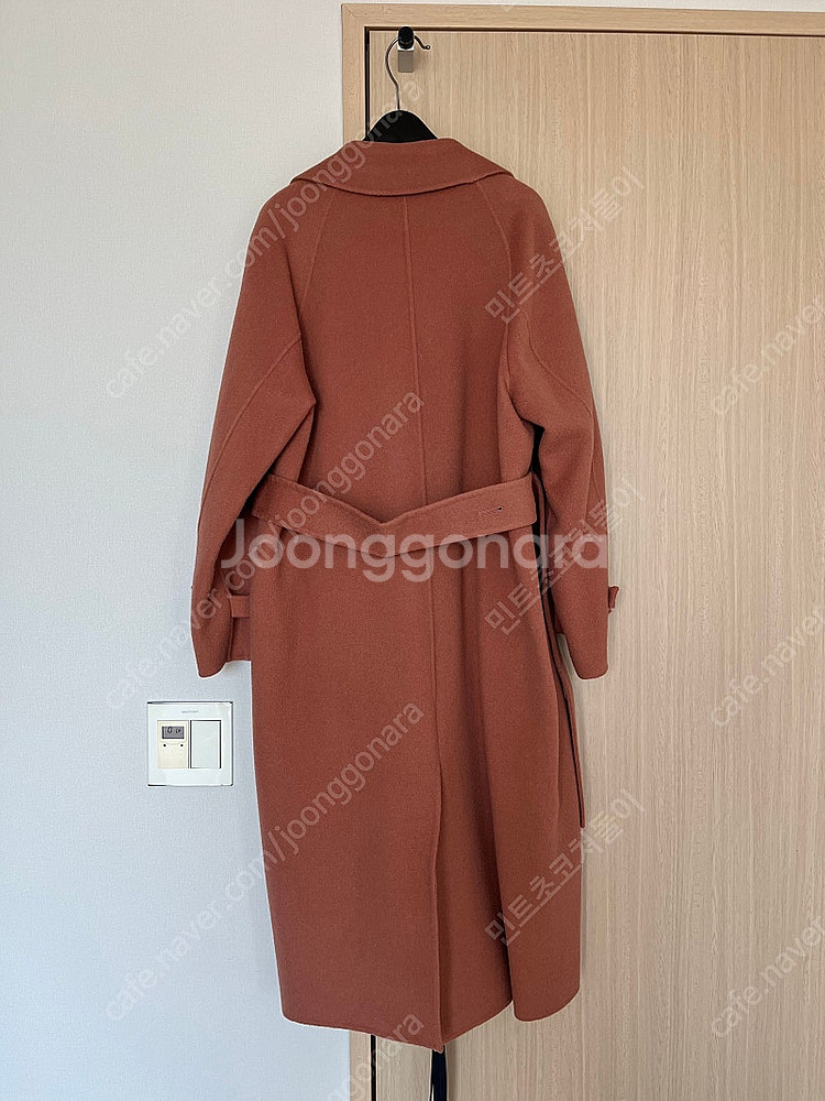 듀엘 핸드메이드 코트 인디핑크--1