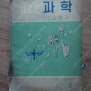 1962년 출판 중학교 과학 교과서 = 1만5천원 (무료배송)