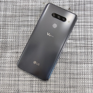 (서브용폰) LG V40 128G 실버 19년 5월개통 액정파손 기능정상 검수완료 5만팝니다@@