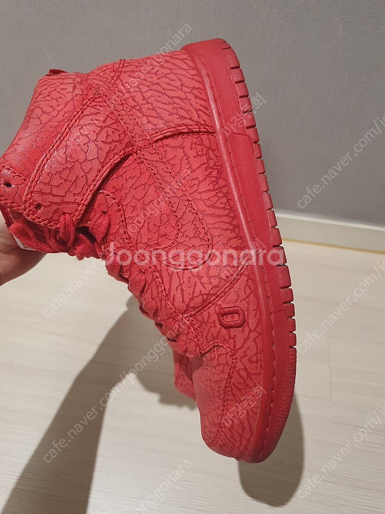 나이키 덩크하이 얼티밋 글로리 육회덩크 260 판매합니다.--5