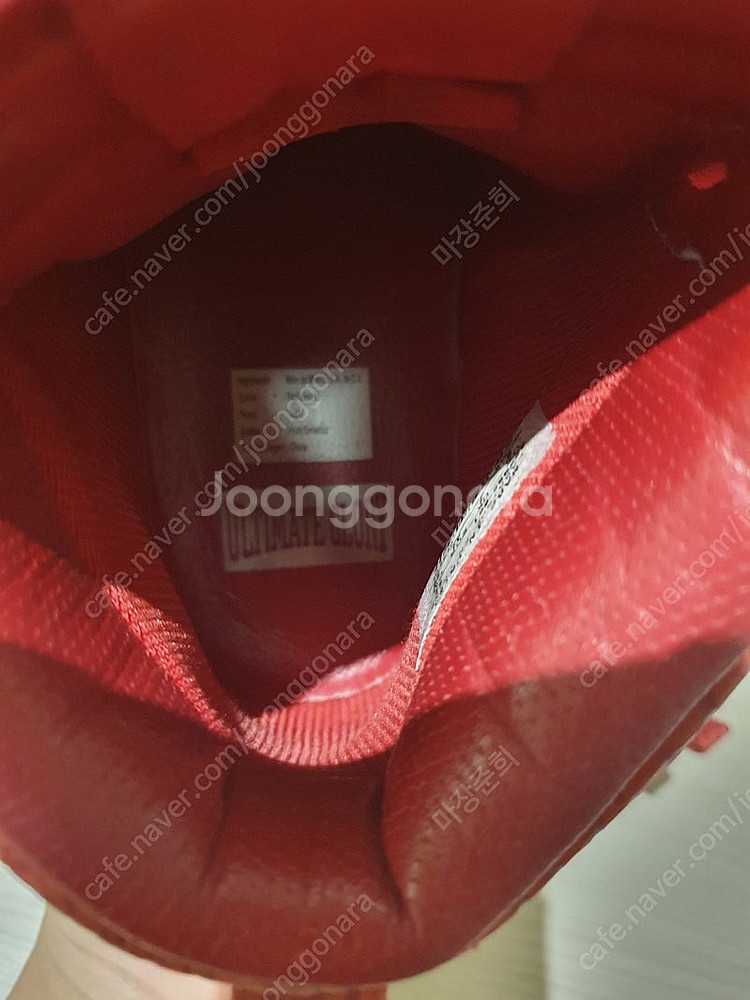 나이키 덩크하이 얼티밋 글로리 육회덩크 260 판매합니다.--9