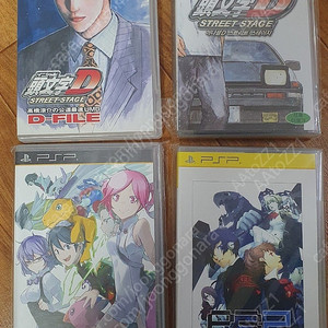 [일괄] psp 이니셜D, D-file, 페르소나3, 디지몬월드 리디지타이즈