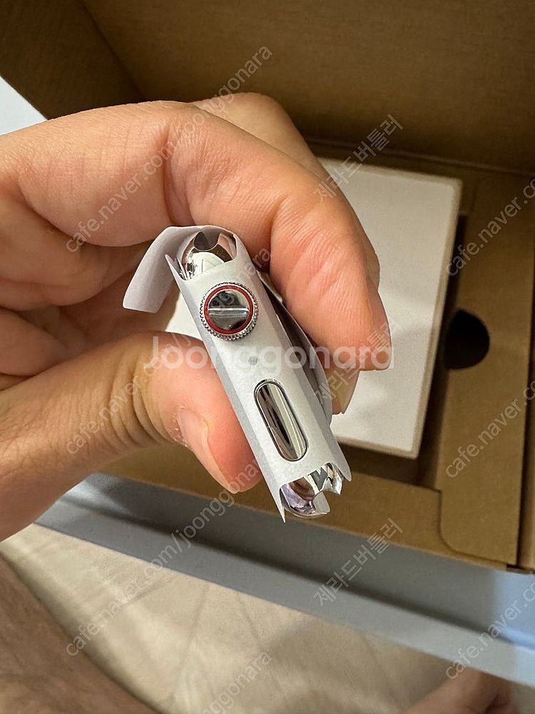 애플워치7 에르메스 45mm 리퍼 새제품 + 스트랩--1