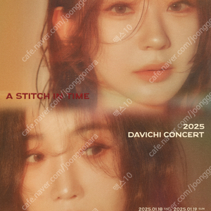 2025 다비치 DAVICHI CONCERT 〈A Stitch in Time〉 2연석