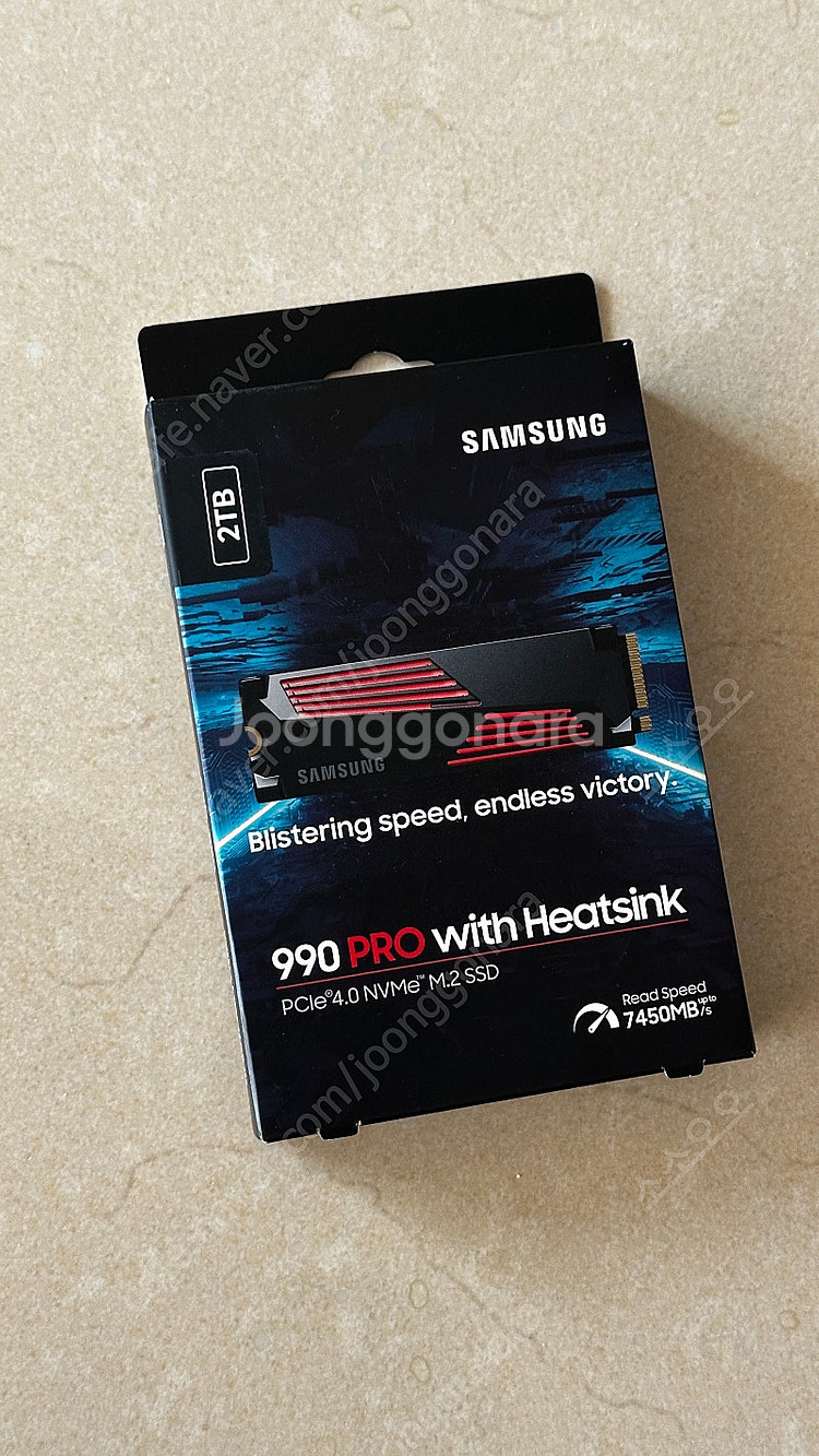 삼성 M.2 SSD 990 PRO 2TB 히트싱크 (국...--1
