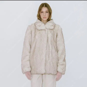 시눈 heavy Mix Fur Jacket 퍼자켓