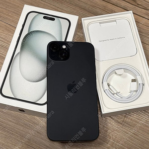 아이폰15플러스 블랙 128GB (6개월사용, 배터리95%)