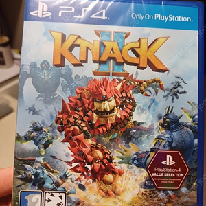 PS4 낵2 KNACK2 추천 2인 게임 밀봉 새제품 택포