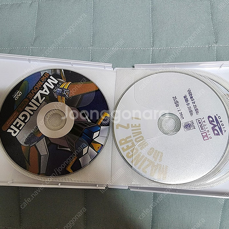 마징가 Z 극장판 & 오리지널 일본어 버전 DVD--1