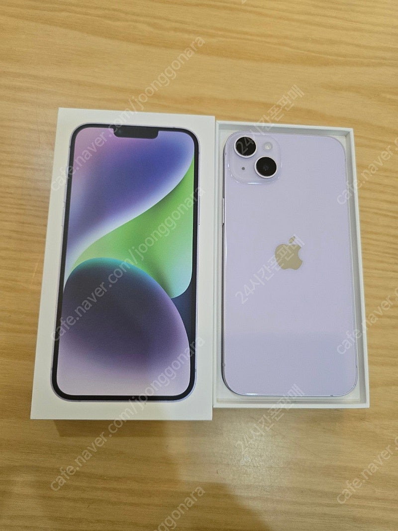 아이폰14플러스퍼플256gb 중고폰판매합니다--0