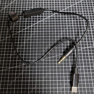 코미카 3.5mm TRS to USB-C 오디오 젠더 오디오 라인