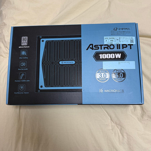 마이크로닉스1000W 파워 80PLUS PLATINUM 풀모듈러 ATX3.0 팝니다