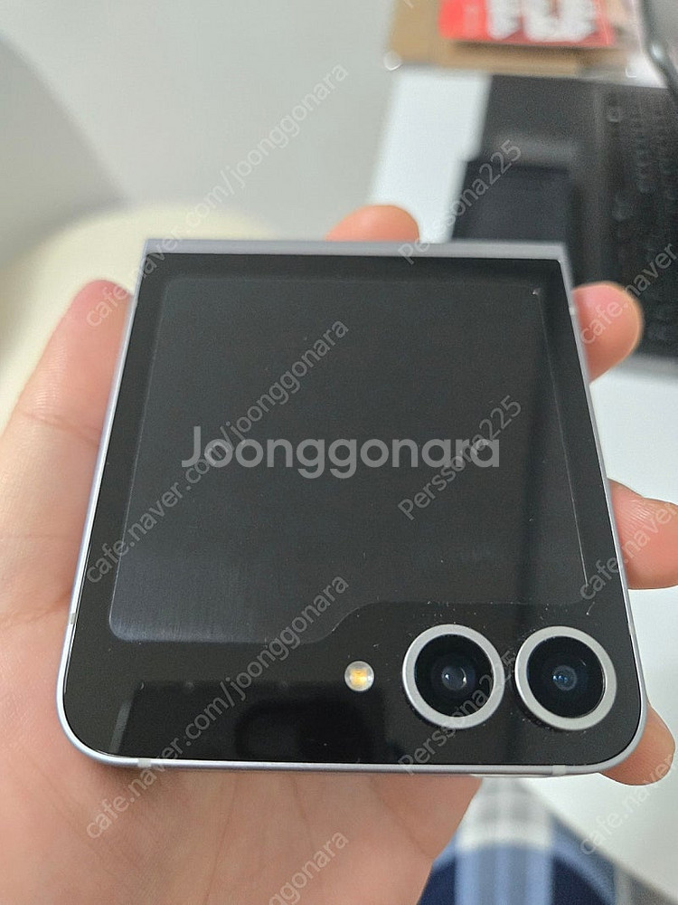 갤럭시z플립6 실버 256GB--2