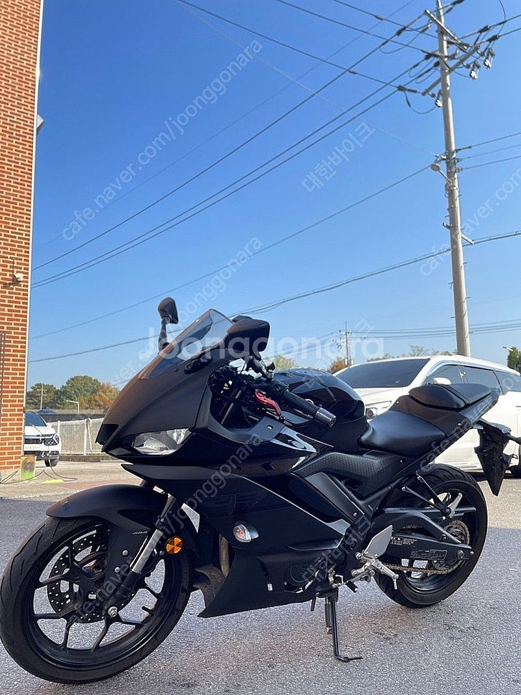 [점검완료]야마하 YZF-R3 20년식 무광블랙 짧은주...--2