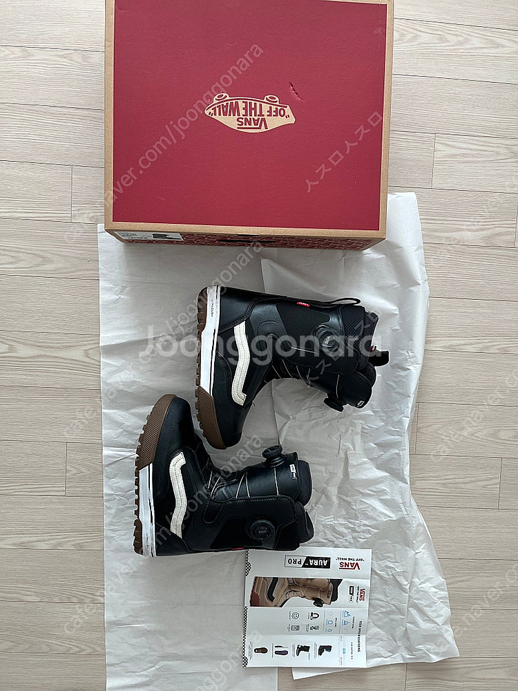 스노우보드부츠 vans aura pro 더블보아 250--0