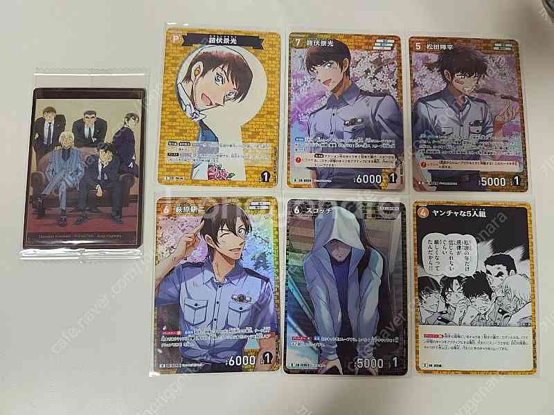 명탐정코난 tcg 카드, 이타자가 카드 세트 모음 경찰...--1