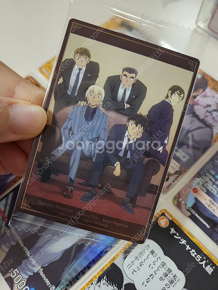 명탐정코난 tcg 카드, 이타자가 카드 세트 모음 경찰...--2