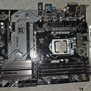 8700k 뚜따 + asrock z370 pro4