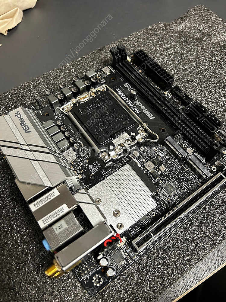 H670M-ITX/ax + AXP120-X67쿨러 판매--3
