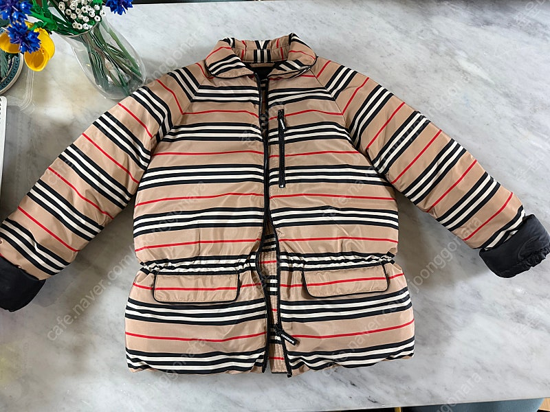 버버리키즈 패딩 14y--9