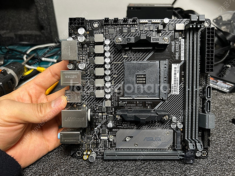 아수스 PRIME A320I-K + 라이젠 2400G ...--2