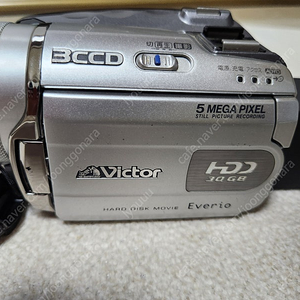 jvc 빅터 3CCD 캠코더 gz-mg505