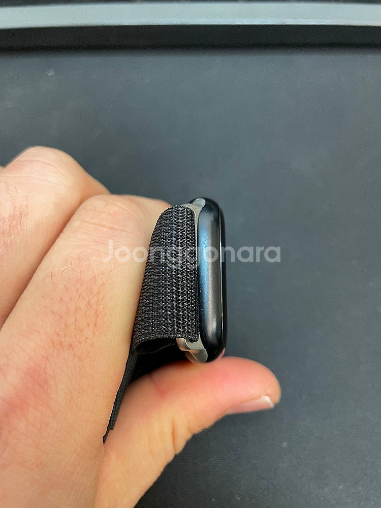 애플워치7 블랙 45mm 배터리91% 상태좋은 중고20...--7