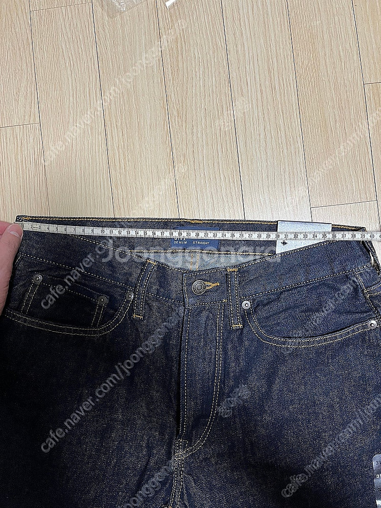 [새 제품]갭 GAP 생지 청바지 면 100% 스트레이...--5