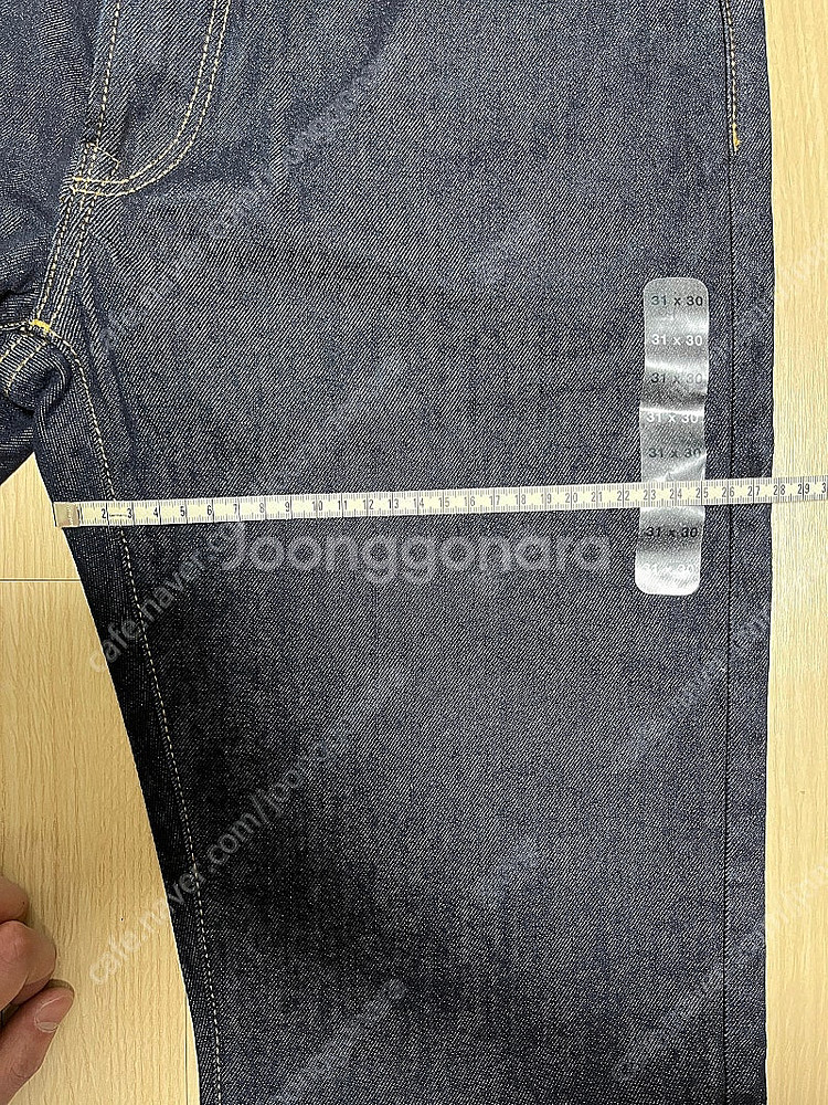 [새 제품]갭 GAP 생지 청바지 면 100% 스트레이...--6