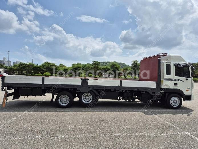 5톤카고트럭 현대 메가트럭 4.5톤 축차 적재함 7.4미터 극초장축 화물차--4