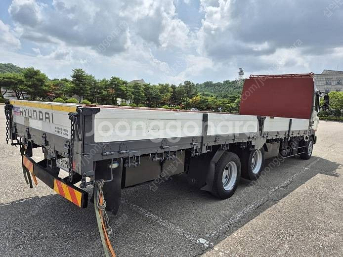 5톤카고트럭 현대 메가트럭 4.5톤 축차 적재함 7.4미터 극초장축 화물차--8