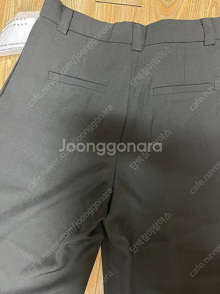 비긴202,르메르,어나더오피스 맛 투턱 와이드 슬랙스(...--5