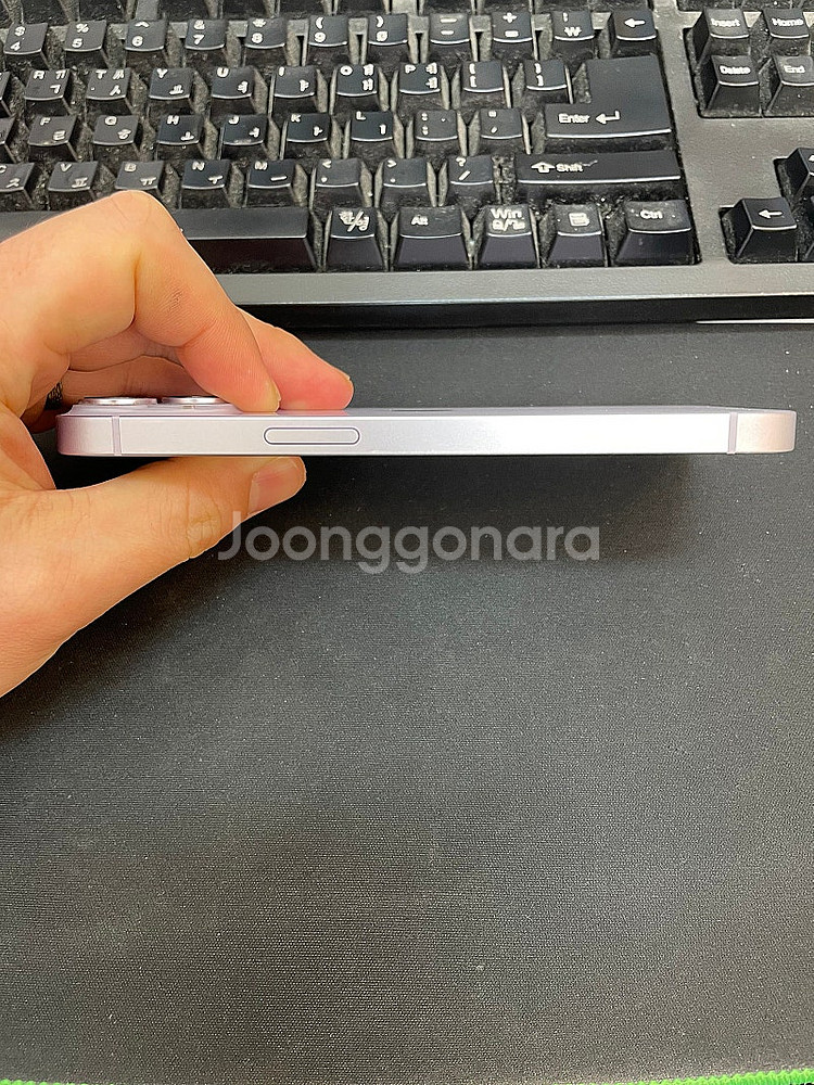 아이폰14 퍼플 512GB 상태좋은 중고61만팝니다.--4