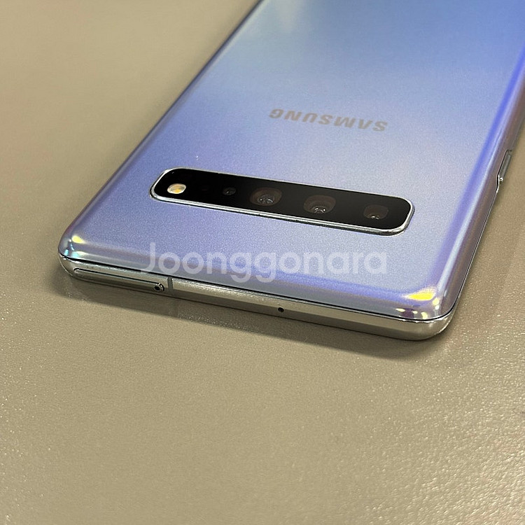 갤럭시S10 5G 실버색상 256용량 미파손 외관S급 ...--7