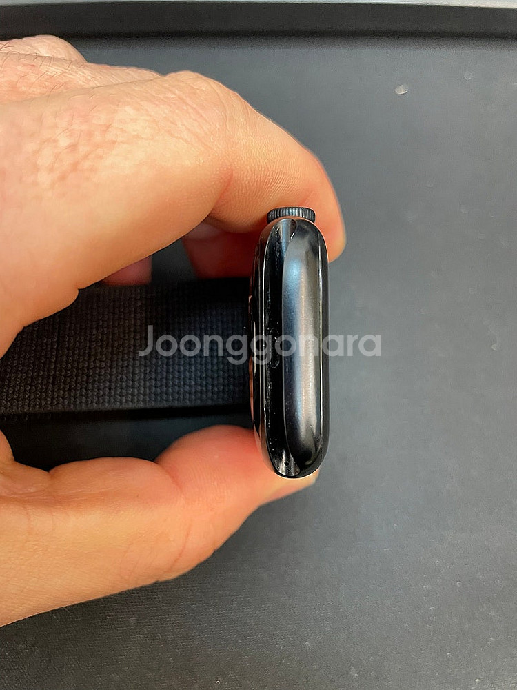 애플워치7 블랙 45mm 배터리91% 상태좋은 중고20...--5