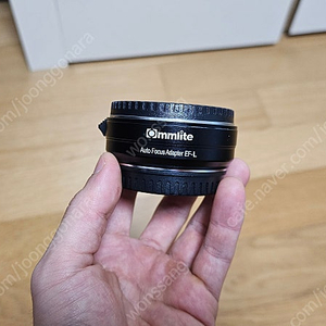 [판매중] COMMLITE AUTO FOCUS ADAPTER EF-L (MC-21 시그마 컨버터 컴라이트 AF 파나소닉 루믹스 캐논 렌즈)