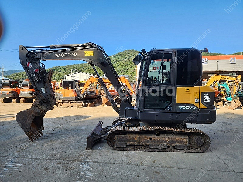 중고굴삭기 볼보 EC60E 17년식 경북 고령소재--0