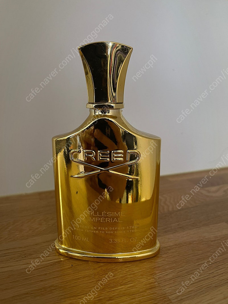 크리드 밀레지움 임패리얼 100ml 정품 공병--0
