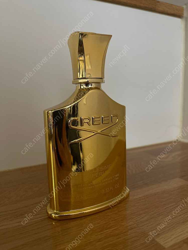 크리드 밀레지움 임패리얼 100ml 정품 공병--1